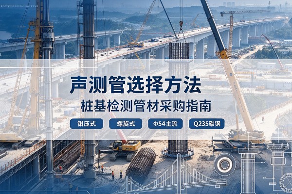 施秉声测管选型标准