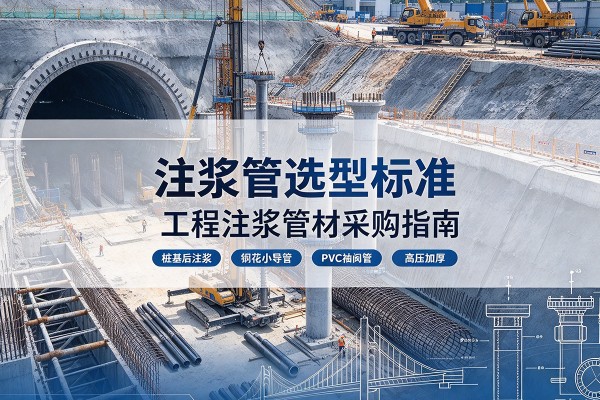 施秉注浆管选型标准