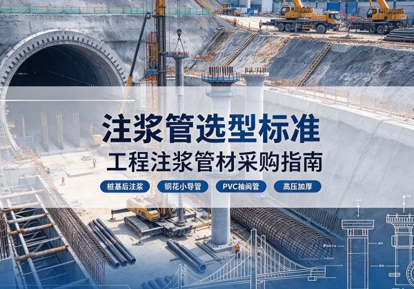 施秉注浆管选型标准